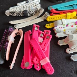 Unbranded Pink Replacement Wristband for Wearable Clips